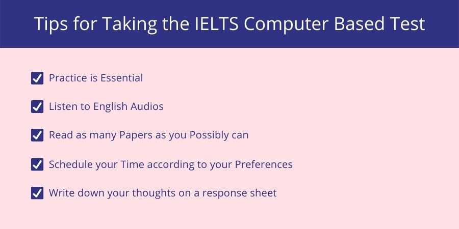 tips for taking computer ielts test